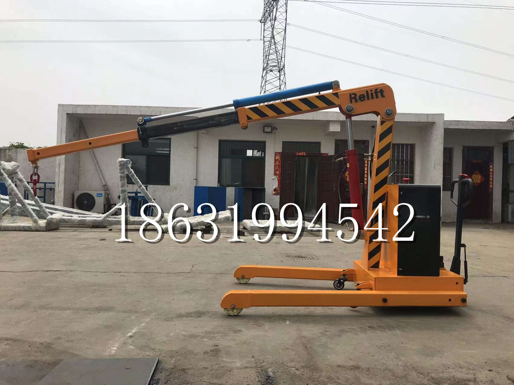 水上乡久征定做3吨三轮随车吊 农用园林绿化移树吊 平板工程用小吊机