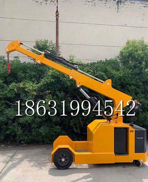 水上乡随车吊机简易电动行走吊机移动起重机油压随车吊随车吊机搬运装卸货物搬运