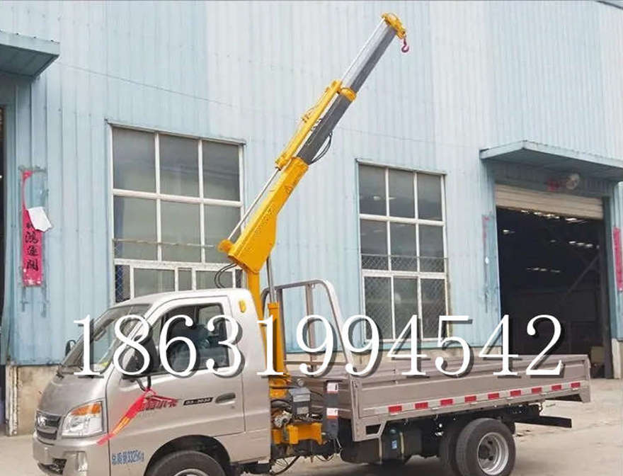 水上乡随车吊机简易电动行走吊机移动起重机油压随车吊随车吊机搬运装卸货物搬运